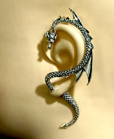 Unisex Dragon Earring (1 per order)