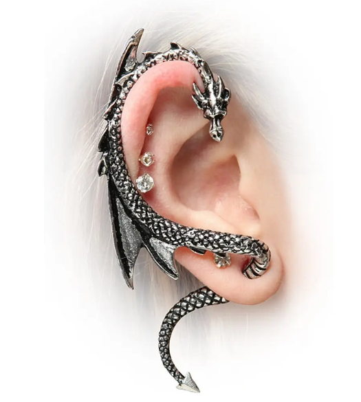 Unisex Dragon Earring (1 per order)