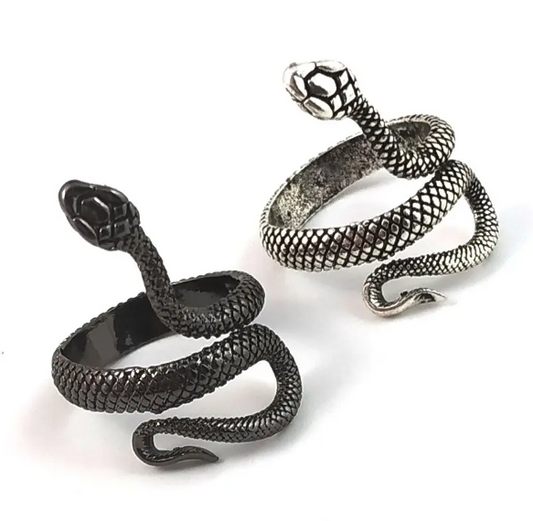 Unisex Men's Viper Ring (set of 2)