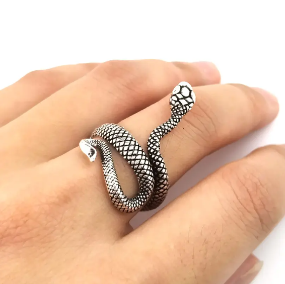 Unisex Men's Viper Ring (set of 2)