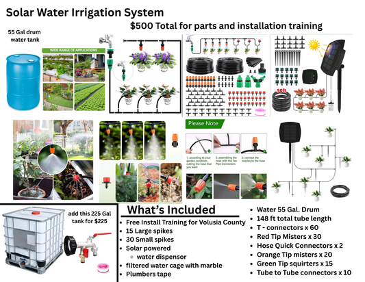 Solar powered Gardening system (Volusia county and nearby residents only please)
